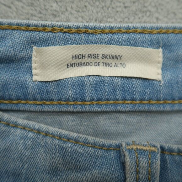 Universal Thread Jeans Women's Size 8/29R Blue High-Rise Skinny 28" Inseam - Picture 8 of 15